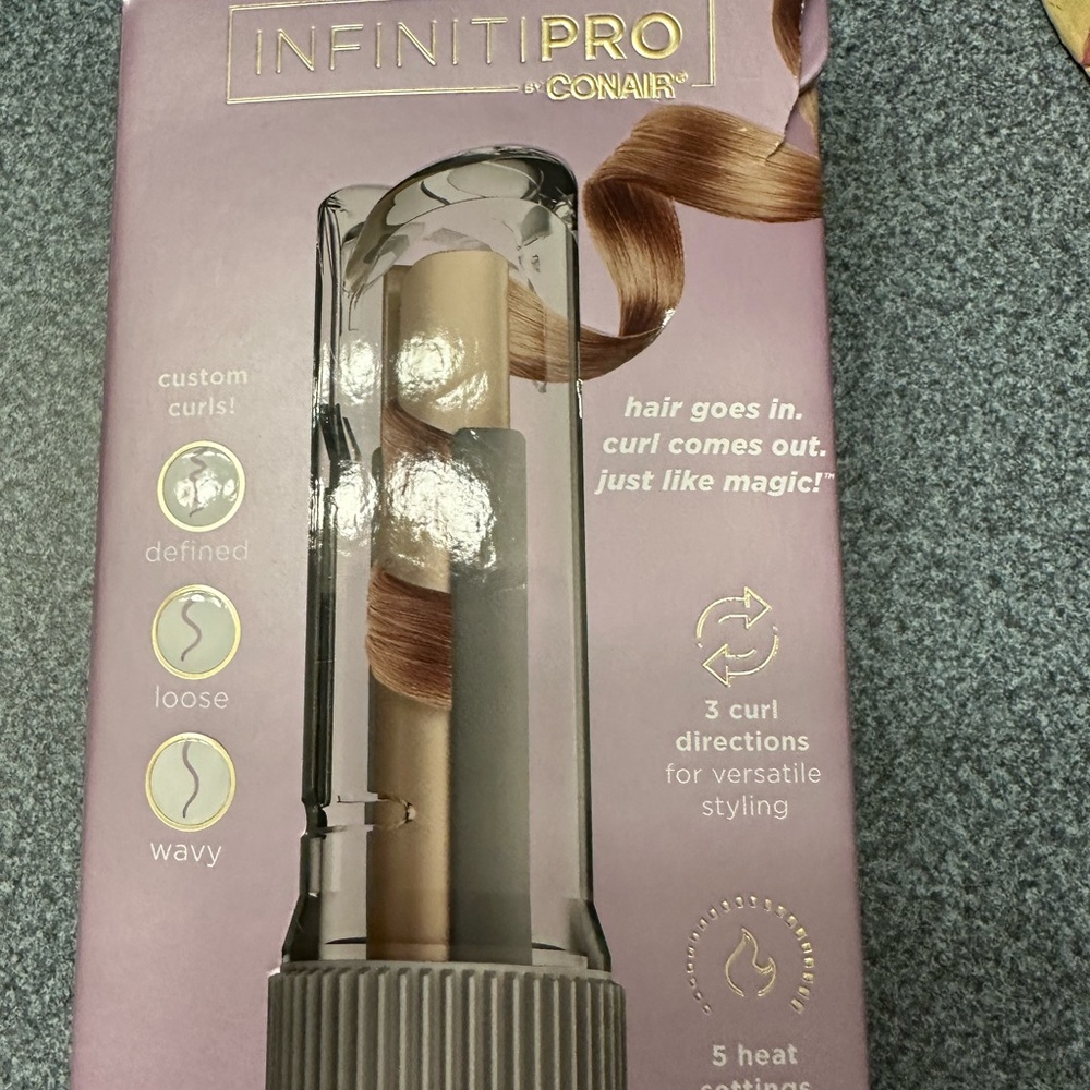 Brand new INFINITIPRO BY CONAIR Curl Secret Automatic Curling Iron - 3/4 barrel - Picture 11 of 15
